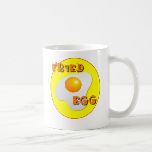 Caneca De Café Ovo frito (Direita)