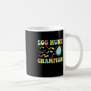 Caneca De Café Ovo Hunt Champion Páscoa Engraçada Anou