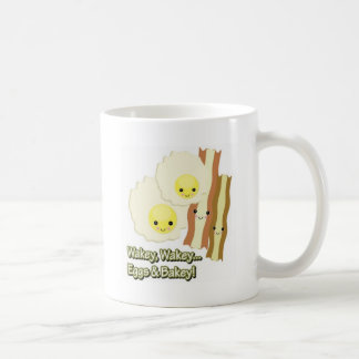 Caneca De Café Ovos & Bakey de Wakey Wakey!