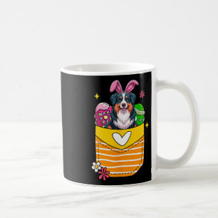 Caneca De Café Ovos De Chocolate De Páscoa De Pastor Australianos