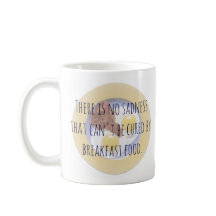 Ovos de Comida do café da manhã em Plate Funny Mot