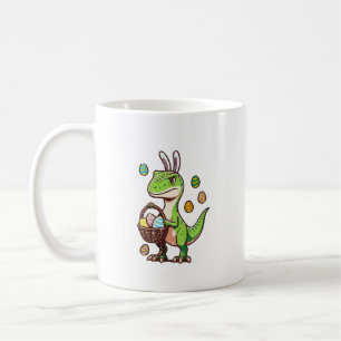 Caneca De Café Ovos de Dinossauro Trex de Páscoa para Crianças Ca