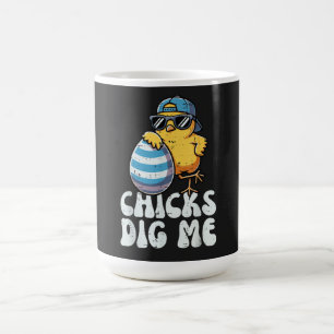 Caneca De Café Ovos de Páscoa Achar-me Fofo