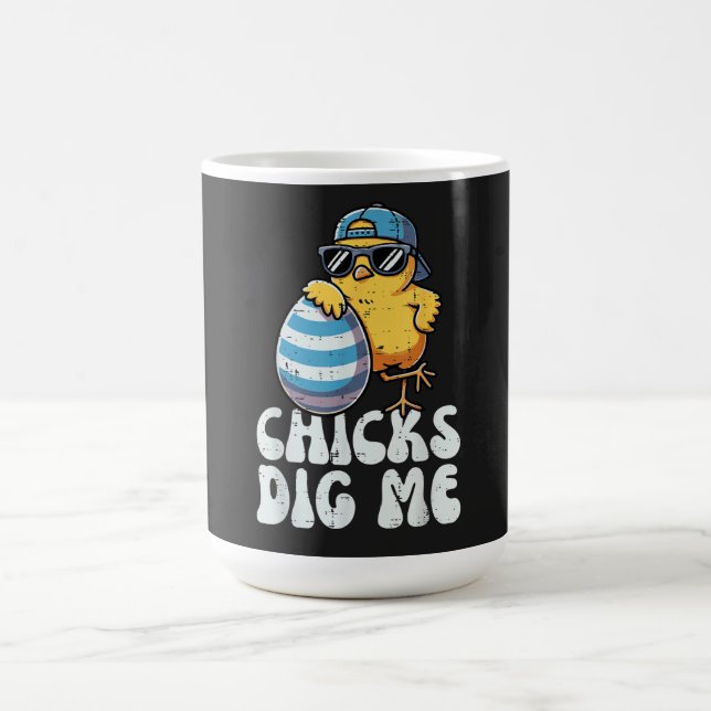 Caneca De Café Ovos de Páscoa Achar-me Fofo (Centro)
