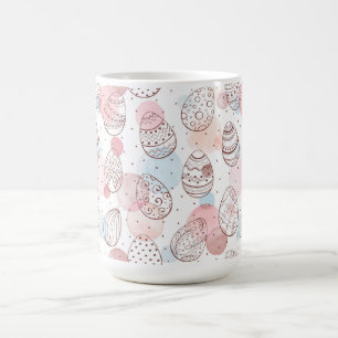 Caneca De Café Ovos de Páscoa Coffee Mug