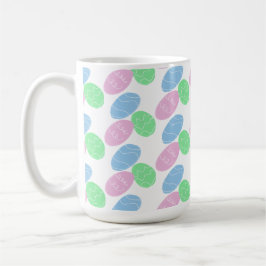 Caneca De Café Ovos de Páscoa Desenhos 