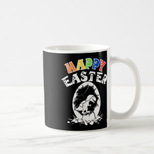Caneca De Café Ovos de Páscoa T Rex Dino Boys