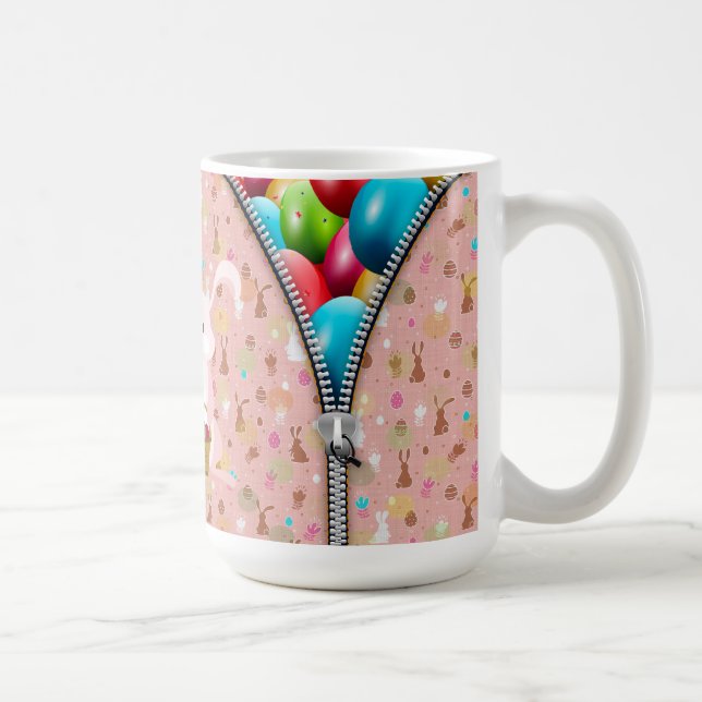 Caneca De Café Ovos de Páscoa Whimsical (Direita)