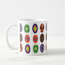 Caneca De Café Ovos de Pysanky Ucraniano