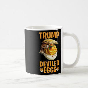 Caneca De Café Ovos Diabólicos Trump Piada Política Dia de Ação d