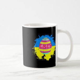 Caneca De Café Ovos Páscoa Bandeira da Ucrânia