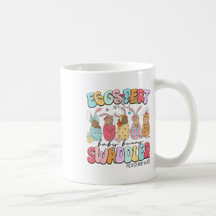 Caneca De Café Ovos-perto Dia de Páscoa da Mãe Byby Enfermeira