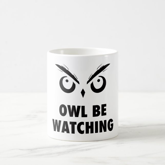 Caneca De Café Owl Be Watching (Centro)