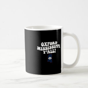 Caneca De Café Oxford Mississippi Y'all Ms Férias Sulistas