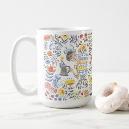 Caneca De Café Oz Blossom Brew Mug De 15"