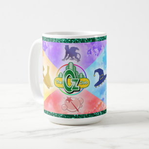 Caneca De Café Oz Map Mug