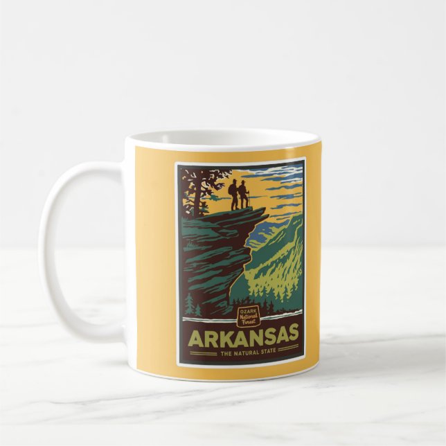Caneca De Café Ozark National Forest Mug (Esquerda)
