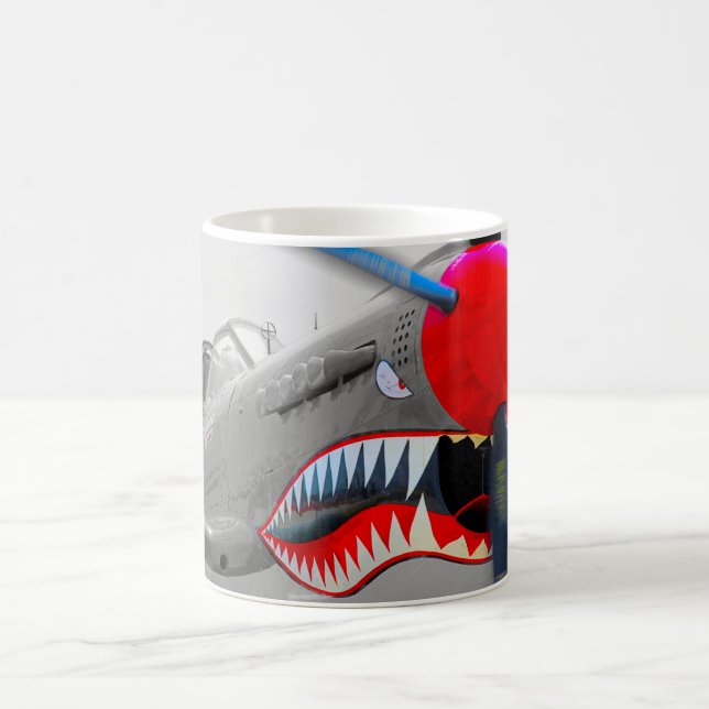 CANECA DE CAFÉ P-40 WARHAWK (Centro)