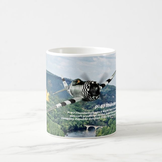 Caneca De Café P-47 Thunderbolt (Centro)