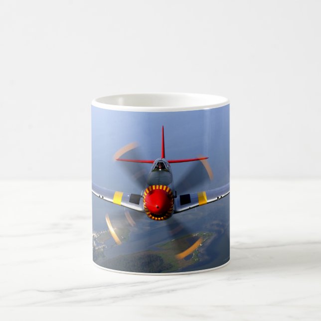 CANECA DE CAFÉ P-51D MUSTANG (Centro)