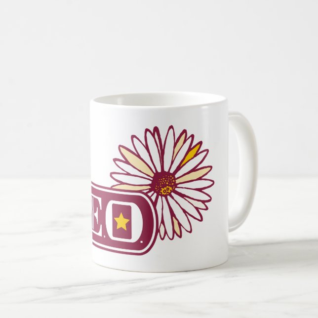 Caneca De Café P.E.O.Caneca (Frente Esquerda)