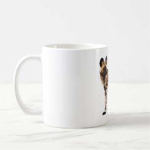 Caneca De Café P é para o cão pintado