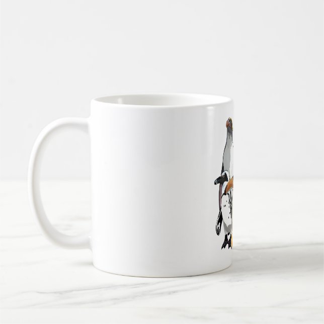 Caneca De Café P é para o Pinguim (Esquerda)