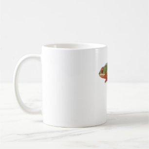 Caneca De Café P é para Panther Chameleon