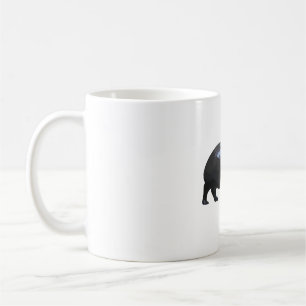 Caneca De Café P é para Pygmy Hippo