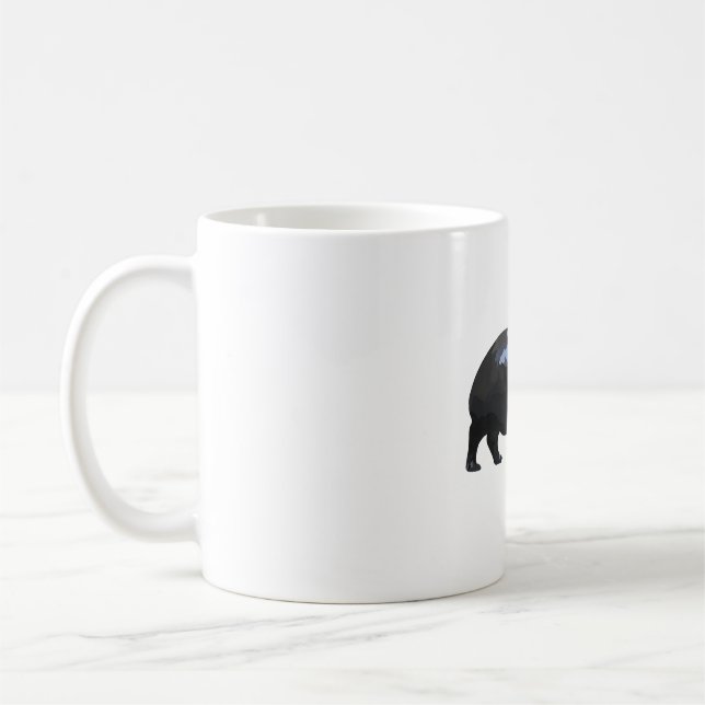 Caneca De Café P é para Pygmy Hippo (Esquerda)