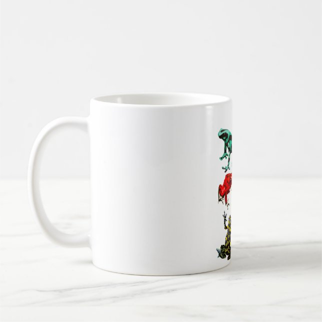 Caneca De Café P é para Sapo de Poison Dart (Esquerda)