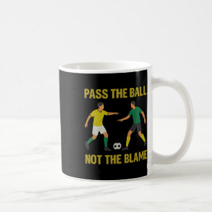 Caneca De Café P O Ll Não Será Culpa Design Fã De Futebol