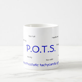 Caneca De Café P.O.T.S. (caneca do tachycardia orthostatic
