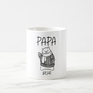 Caneca De Café Pa-pa Bear