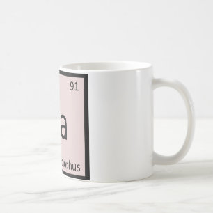 Caneca De Café Pa - Símbolo Químico do Dinossauro Parasaurolophus