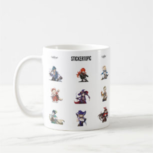 Caneca De Café Pacote de Caracteres de Impacto Genshin