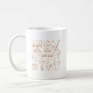 Caneca De Café Pacote de Cowboy Western
