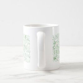 Caneca De Café Pacote de Jardim
