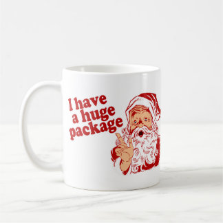Caneca De Café Pacote enorme de Santa