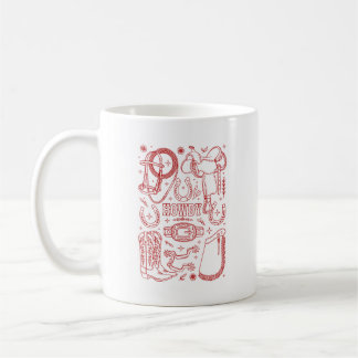 Caneca De Café Pacote Texas Cowboy