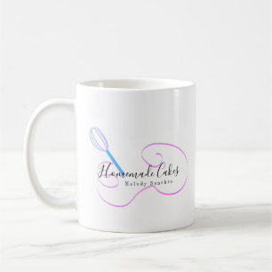 Caneca De Café Padaria Bolos Caseiros Biscoitos Wisk Desenhado Ro