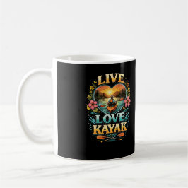 Caneca De Café Paddle Into the Sunset