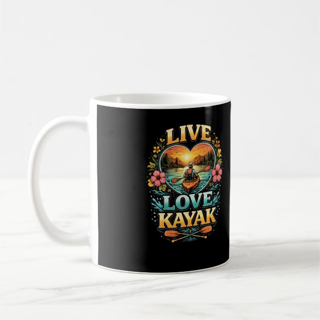 Caneca De Café Paddle Into the Sunset (Esquerda)