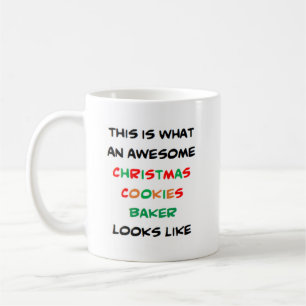 Caneca De Café padeiro de biscoitos de Natal incrível