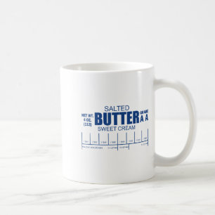 Caneca De Café Padeiro Divertido Comida Assando Manteiga Salgada