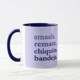 CANECA DE CAFÉ PADEL – VIBRAÇÕES DE PALAVRAS LILÁS