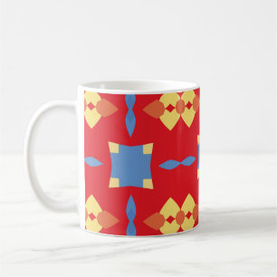 Caneca De Café padrão abstrato. abstrato, fundo, crachá, beleza