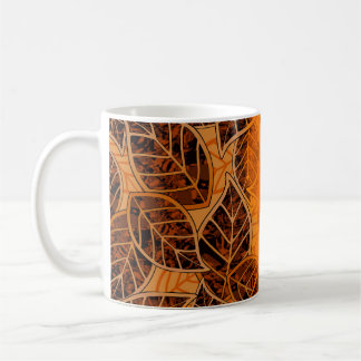 Caneca De Café Padrão abstrato,, moderno, abstrato, arte, artis
