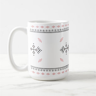Caneca De Café Padrão Amazigh Arte Berbere