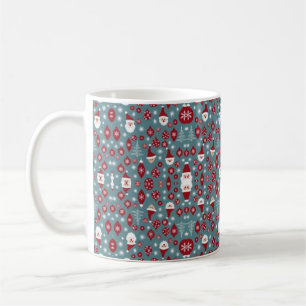 Caneca De Café Padrão baublico de Natal